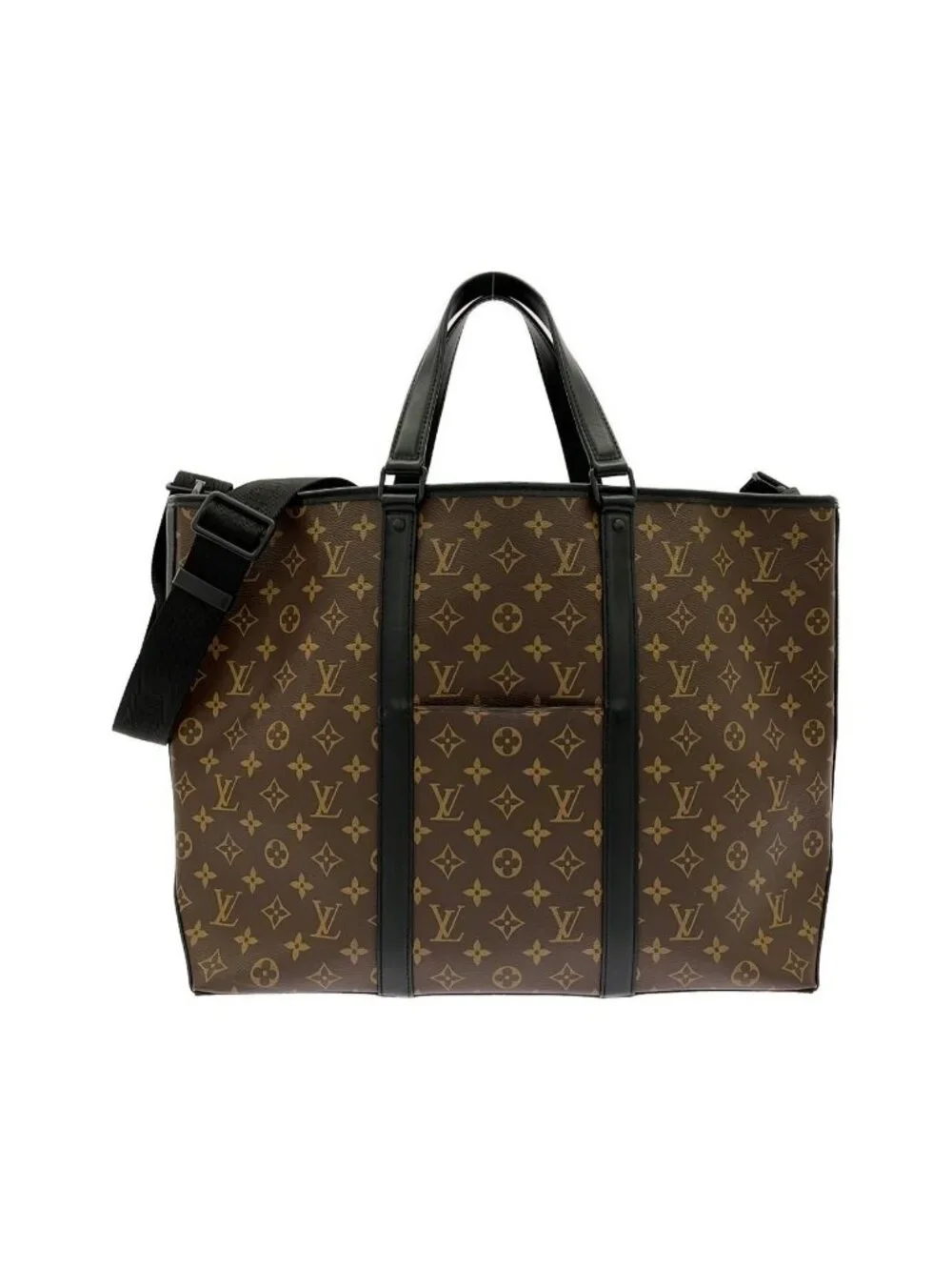 Louis Vuitton Monogram Macassar Weekend Tote GM